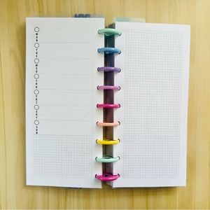 Skinny classic Happy planner size inserts weekly layout
